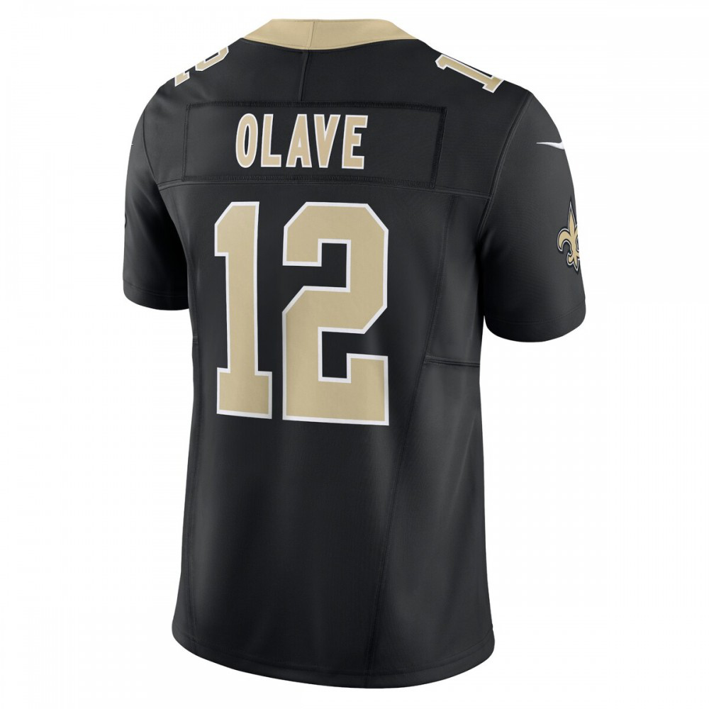 Chris Olave New Orleans Saints Nike Vapor F.U.S.E. Limited Jersey - Black-GridironStore
